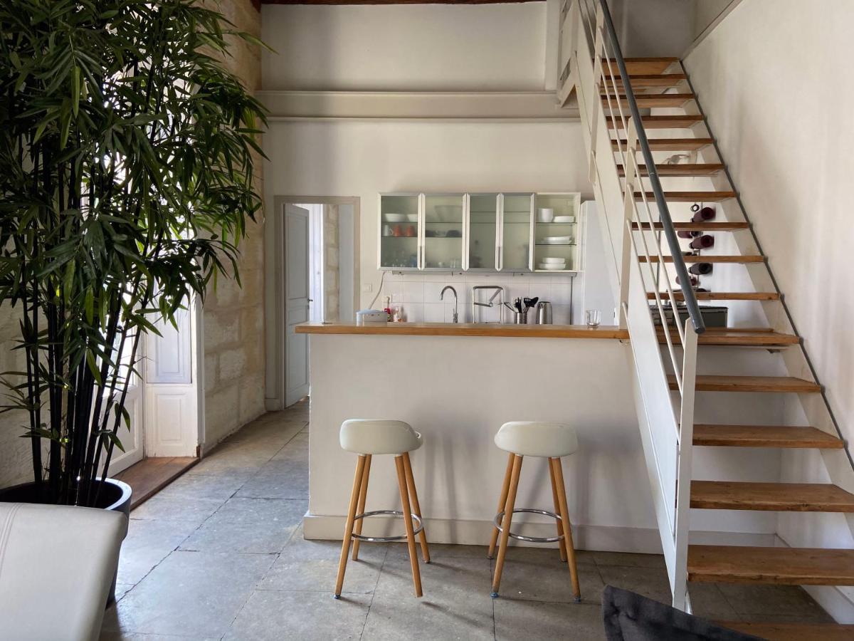 Апартаменты Magnifique Duplex Climatise En Centre Ville Монпелье Экстерьер фото